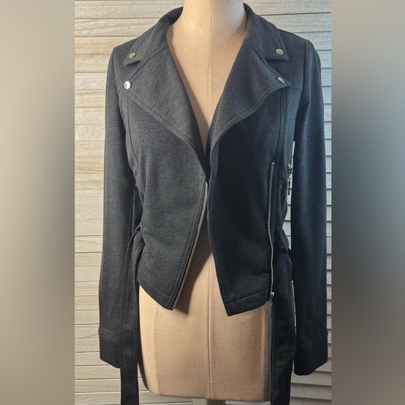 Forever 21 Jackets & Blazers - Forever 21 Moto Jacket. Heathered Gray. Sweatshirt type material. Size Small